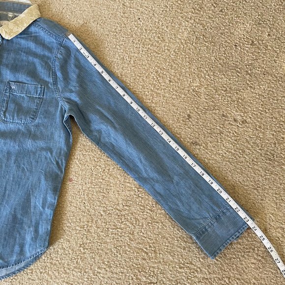 Abercrombie Button Down Denim Shirt for Girls - Picture 9 of 10